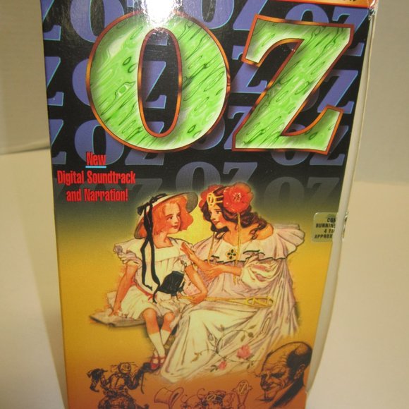 OOP HTF The Wizard of Oz (4 VHS SET) - Silent Film Collection L. Frank Baum - Picture 3 of 3